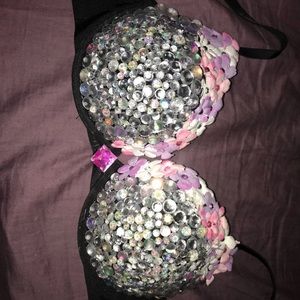 Bedazzled bra